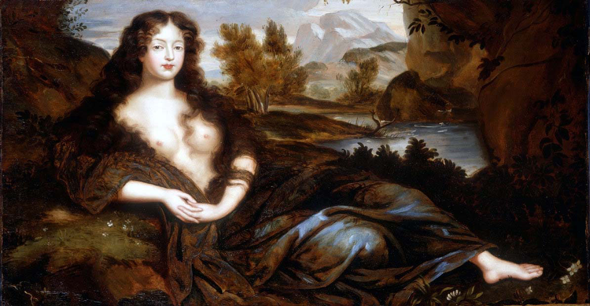 King Charles the second's mistress-Louise de Keroualle as Venus